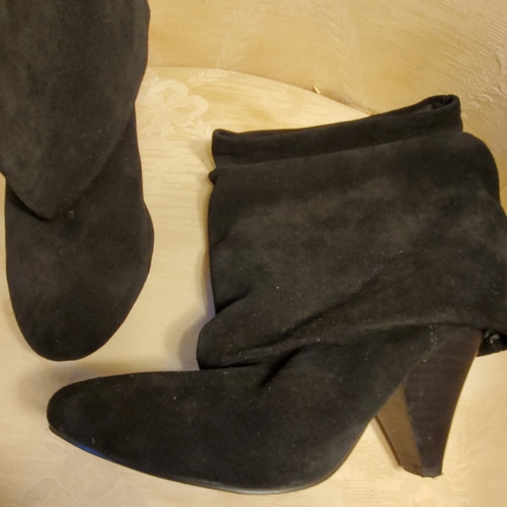 Steve Madden Suede Foldover Boots